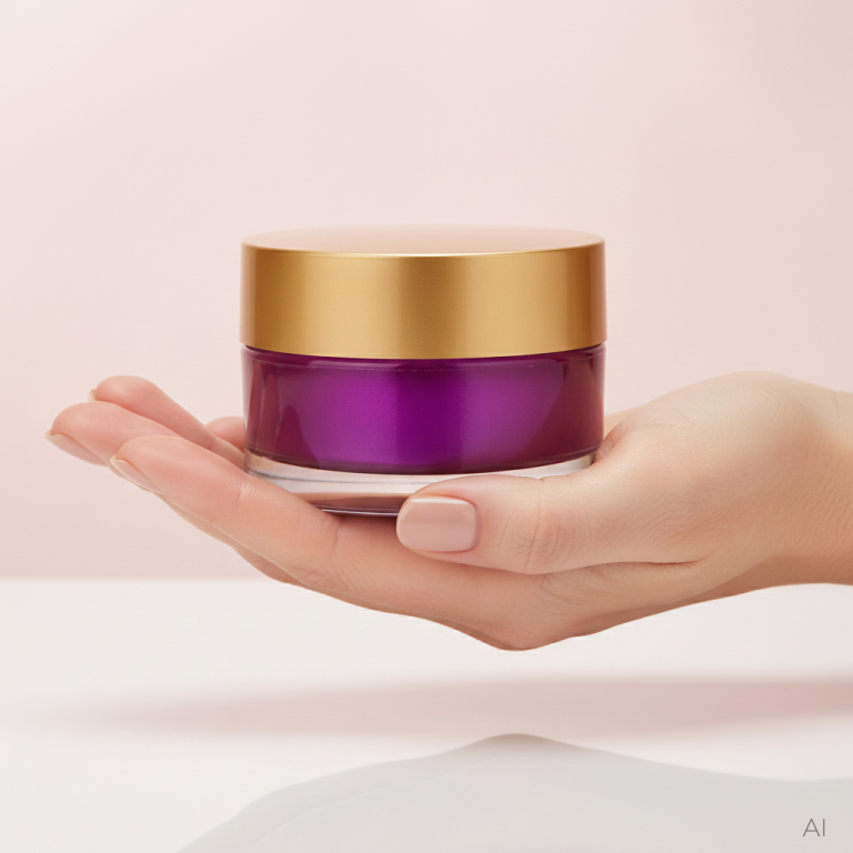 KI Anwendungsszene Kosmetik markenkonforme Produktdarstellung